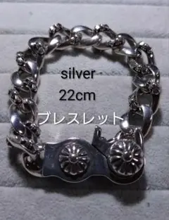 Fleur Heat 2way レザーブレスRED SILVER 925製 - メルカリ