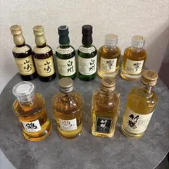 山崎 白州 ミニボトル 計11本セット 180ml 未開栓 - メルカリ