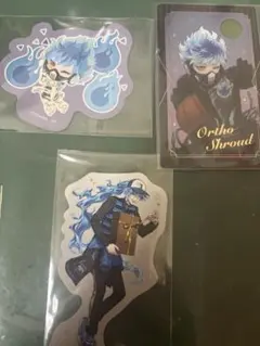 ツイステ メタルクリアカード オルト 箔押し イグニハイド イデア アニメイト