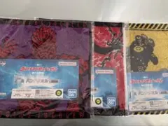一番くじウルトラマンゼット＆ゼロ　ハンドタオル　3枚セット