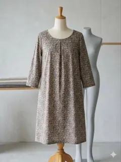 値下げ☆美品☆リバティ☆ファーガス☆五分袖チュニックのサムネイル