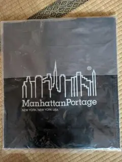 『Manhattan Portage』ブラックトートバッグ