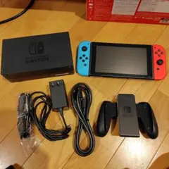 d*2様 Nintendo Switch 本体 青/赤 Joy-Con付き