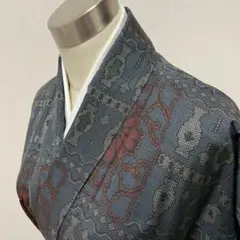 KL2997 大島紬 身丈156cm 着物 正絹