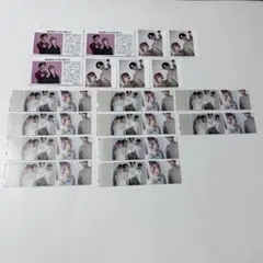 スノーマン 佐久間大介 渡辺翔太 ペア ツーショット 切り抜き 厚紙 デタカ