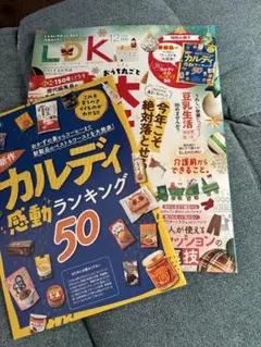 メルカリ匿名発送　2025 LDK 12月号 カルディ特集　チームハンサム