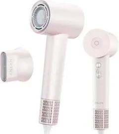 ANLAN ダブルケアドライヤー ピンク