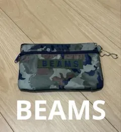 BEAMS 迷彩柄 ミニポーチのサムネイル