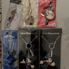 東京ディズニーリゾート ミッキー キーホルダー 6個セット