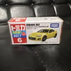 トミカ No.6 スバル BRZ 初回特別仕様 1台