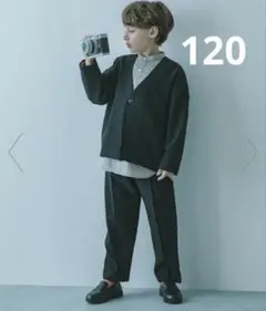 dev!rock フォーマルスーツ 120cm 黒　デビロック