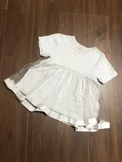 プティマイン チュール付きトップス110