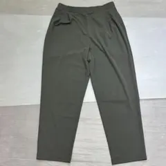 UNIQLO クレープジャージデーバードパンツ　カーキ　 Lサイズのサムネイル