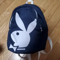 PLAYBOY ネイビー リュック