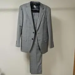 【新品】URBAN EXPRESS セットアップスーツ グレーグレンチェックA5