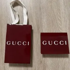 GUCCI ショップ袋 箱 リボン 巾着 セット - メルカリ