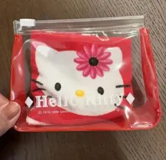 ハローキティ ミニタオル ケース付き サンリオ