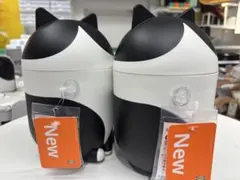 IKEA イケア ネコ型収納BOX2個（グレイシモイス GREJSIMOJS）のサムネイル