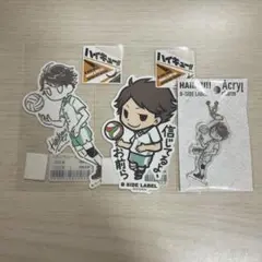ハイキュー!! 及川さん ステッカーチャームセット