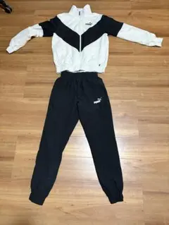 PUMA ジャージセット ホワイト/ブラック