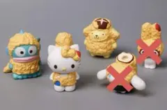 サンリオキャラクターズ天麩羅-tempura- キティ・ハンギョドン・プリン3点