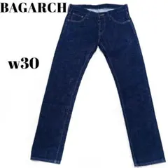 極美品✨ BAGARCH 濃紺 ストレートデニム セルビッチ w30 AK-69のサムネイル
