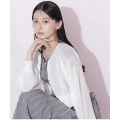 シャイニーシアーカーディガン　JILLby JILLSTUARTのサムネイル