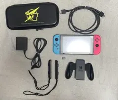 Nintendo Switch ネオンブルー／ネオンレッド＋SDカード＋ケース