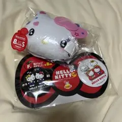 ハローキティ ぬいぐるみキーホルダー　缶バッチ　セット