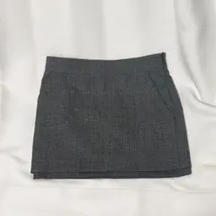 【美品】ポールスミス PaulSmith スカート38 黒ブラックレーベル