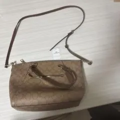 COACH ショルダーバッグ シグネチャー柄 2WAY