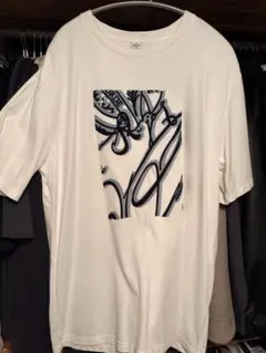 ベルルッティ カリグラフィー 半袖Tシャツ ロゴ ブルー S - メルカリ