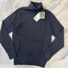 【新品未使用】JOHN SMEDLEY タートルネック ニット