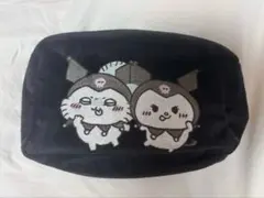치이카와 × 산리오 キャラクターズ 모모가 × 쿠로미 ポーチ アベイル