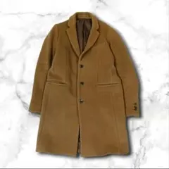 JOURNAL STANDARD メルトン チェスター コート ブラウン M