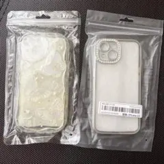 SHEIN iPhone15 スマホケース 2個セット