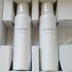 SHIRORU クリスタルホイップ ブラック 120g×2本 炭酸泡洗顔 新品