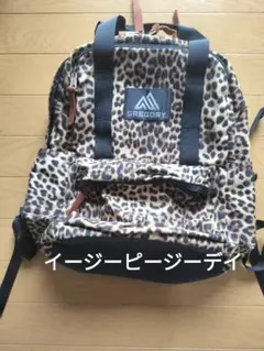 【訳あり】GREGORY ヒョウ柄 イージーピージーデイのサムネイル