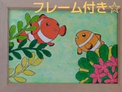 フォトスタンド入りイラスト／くまのみ