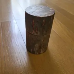 桜の木の皮の茶筒