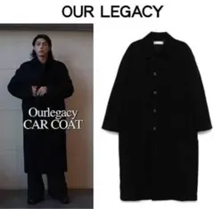 ジャケット・アウター OUR LEGACY Cloak carcoat CHURCHILL Our Legacy - Our Legacy Cloak Carcoat Churchill Stripe Membrane Wool