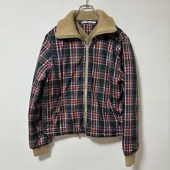 TOMMY HILFIGER チェック柄ナイロンジャンパー メンズ　Mサイズ
