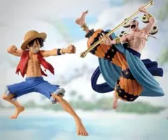 ワンピース CROSS POSING ルフィ エネル 2点セット