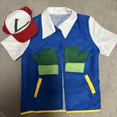 ポケモン サトシ コスプレ衣装 セット キャップ付のサムネイル