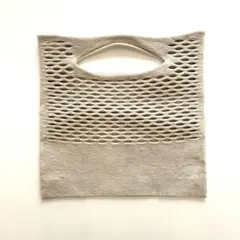 GOOD GOODS ISEEY MIYAKE バッグ MOKKO オフホワイト