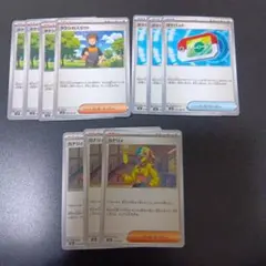 ポケモンカード ポケパッド　カナリィ各3枚 タケシのスカウト4枚