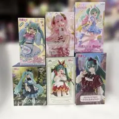 初音ミク フィギュア 6点セット