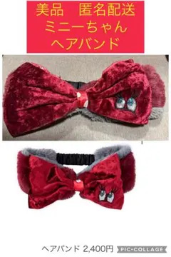 ミニーマウス　ヘアバンド　東京ディズニーリゾート　ミニーちゃん　ディズニーランド