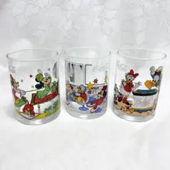 新品未使用✨ 90s ビンテージ品 コカコーラ ディズニーホログラス 3個セット
