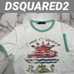 DSQUARED2 トリムTシャツ イタリア製　Mのサムネイル